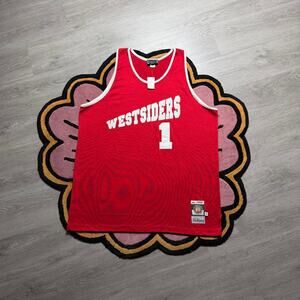 Stall & Dean Holcombe Rucker Park Westsiders Embroidered Logo Basketball Jersey